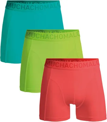 Produktbild von Muchachomalo Herren Boxershorts – 3er Pack – Microfaser & Stretch – Leichte Sport-Unterwäsche – Größe L - U-MICROFIB1010-178