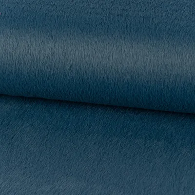 Produktbild von Fellimitat Meterware Kunstfell Diaz kuschelweich blau 145cm