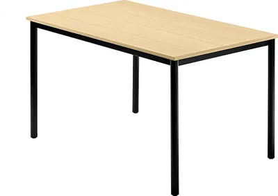 Produktbild von Hammerbacher Bespr.-tisch 120 x 80 Ahorn/schwarz
