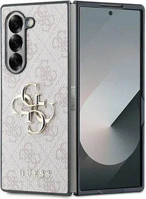 Produktbild von Guess, Schutzhülle für Samsung Galaxy Z Fold 6 mit elegantem 4G Muster, Rosa
