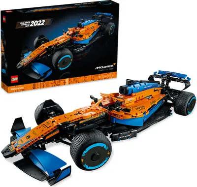 Produktbild von LEGO Technic McLaren Formel 1 Rennwagen, Set für Erwachsene, 1.434-teiliger F1-Motorsport-Modellbausatz, Geschenkidee für Männer, Frauen, Ihn, Sie, Ehemann, Sammlerstücke, Heimdekoration 42141