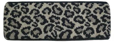 Produktbild von Faera Leop-Print Stirnband aus Strick Modisch Warm One Size