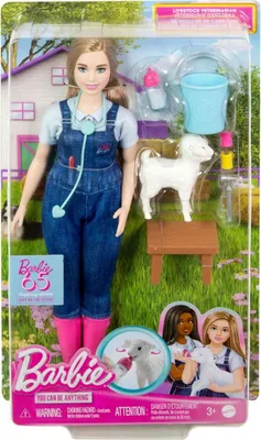 Productafbeelding van Barbie als dierenarts (met 10 accessoires)