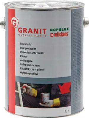 Image de Peinture d'apprêt noire WILCKENS GRANIT boîte 2,5 l