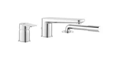 Produktbild von Ideal Standard 3-Loch-Badearmatur TONIC II mit Wanneneinlauf und Handbrause chrom