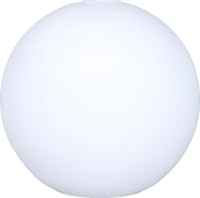 Image de Verre sphérique Ø 300mm Verre de lampe blanc mat E27 Verre de remplacement Verre de lampe rond