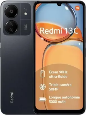 Produktbild von Xiaomi Redmi 13C, 17,1 cm (6.74"), 8 GB, 256 GB, 50 MP, Android 13, Schwarz