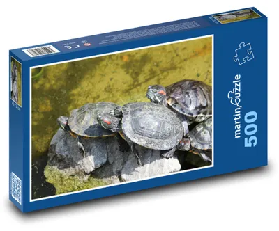 Obrázek produktu pro Puzzle 500 Želvy na slunci - martinpuzzle