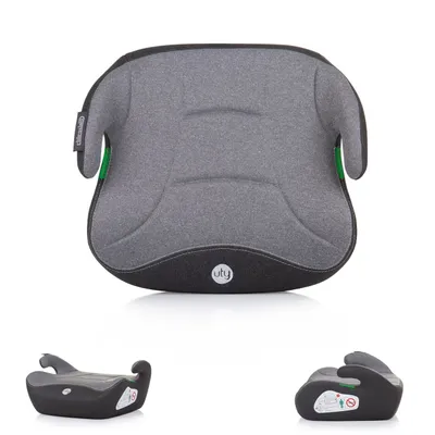Produktbild von Chipolino Kindersitzerhöhung i-Size Uty (125-150cm) Gruppe 3, Bezug waschbar grau