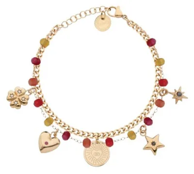 Obrázok produktu pre Náramky   S príveskami Charms Liujo Gold   Kolekcia  – dámske