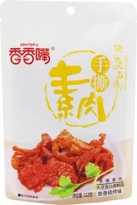 Produktbild von XXZ Tofu Snack getrocknet und mariniert BBQ Geschmack 112g