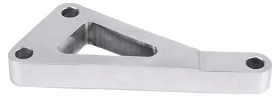 Imagen del producto de Kit de soporte para alternador de aluminio pulido, juego de soportes para bomba de agua (LWP) compatible con motores Chevy SBC 350