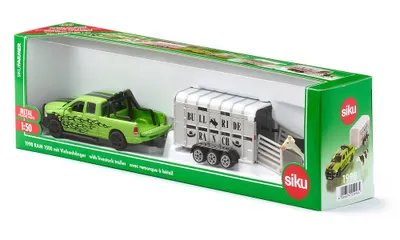 Produktbild von Siku 1998 RAM 1500 mit Viehanhänger