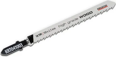 Produktbild von Stichsägeblatt für Holz HCS Präziser Schnitt (nicht 2,5 mm) – 2 Stück – Kreator