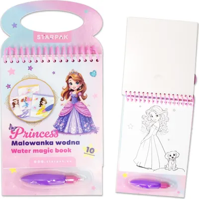 Produktbild von Aquarellmalbuch Prinzessin STARPAK 552496