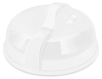 Magnetronabdeckung 25,5 cm, transparent, BPA-frei, spülmaschinengeeignet