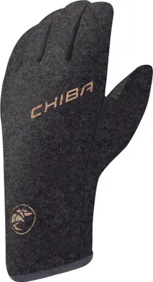 Produktbild von CHIBA All Natural Glove Light - Merino-Walk & Nappaleder, S, schwarz