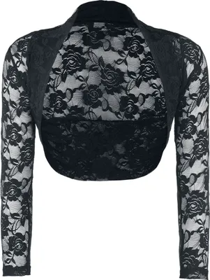 Produktbild von Banned Alternative Bolero Damen Lace Bolero schwarz M