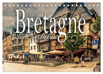 Produktbild von Bretagne zum Verlieben (Tischkalender 2027 DIN A5 quer), CALVENDO Monatskalender