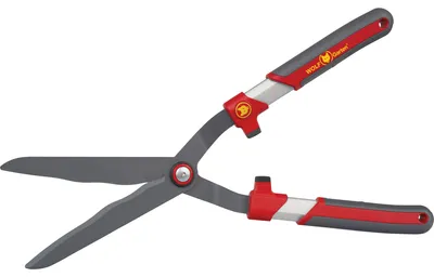 Productafbeelding van Hekkenknipper HS-WP, met getande snede (rood/grijs, aluminium handgrepen)