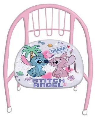 Image de Chaise pour enfant Lilo & Stitch, rose - Diakakis