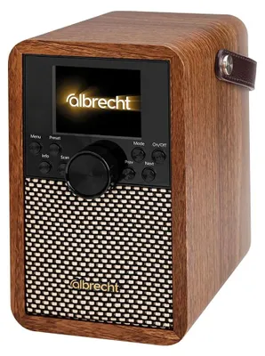 Image de Albrecht DR710, portable, numérique, DAB+, DAB, FM, 8 W, 7,11 cm (2,8"), 10 m
