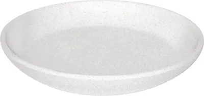 Productafbeelding van Keramische decoratieve schaal, diameter 18 cm, mat wit