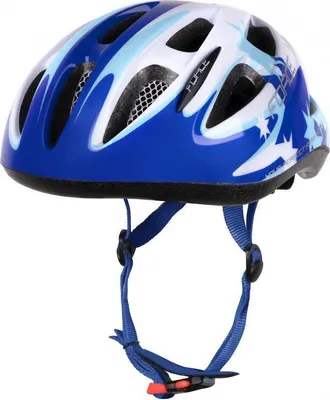 Produktbild von Force Lark Helm für Kinder blau und weiß größe M (54 58 cm) 902213