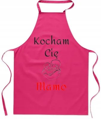 Produktbild von HaftNadruk Küchenschürze "Ich liebe dich Mama" Geschenk