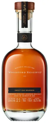 Produktbild von Woodford Reserve Sweet Oak Bourbon - 110.4 Proof - Master's Collection No. 21 - Chinkapin Oak - Kentucky Straight Bourbon Whiskey