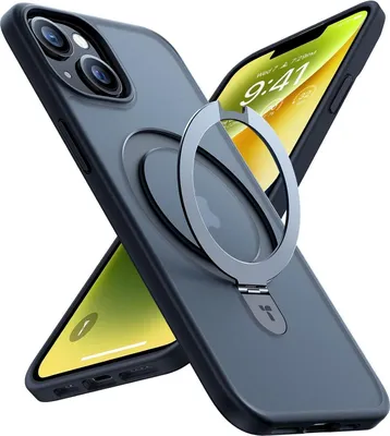 Immagine prodotto di TORRAS Ostand iPhone 13 14 Custodia MagSafe Antiurto Nero Protezione