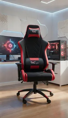 Obrázek produktu pro Herní křeslo s ergonomickým nastavením pro maximální pohodlí při sezení