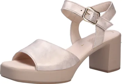 Produktbild von Gabor Sandalette 44.541, Glattleder, Beige, Damen