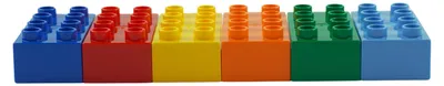 Produktbild von LEGO® DUPLO® 2x2, 2x4 Steine Bausteine Bunt Gemischt - 3437 3011 NEU! Menge 250x – Jede Mischung individuell zusammengestellt