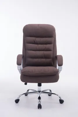 Produktbild von CLP Bürostuhl XXL Vancouver  Stoff Belastbarkeit bis zu 235 kg braun