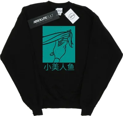 Produktbild von Disney Princess - "The Little Mermaid" Sweatshirt für Damen BI32859 (XL) (Schwarz)