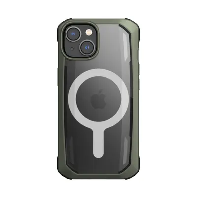 Produktbild von Raptic X-Doria Secure Case iPhone 14 Plus mit MagSafe Panzerhülle grün