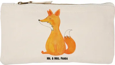 Produktbild von Mr. & Mrs. Panda Federmappe Einhorn Wunsch Größe S Klein - Weiß - Geschenk, kosmetiktäschchen, Mäppchen, Unicorns, Fuchshörnchen, Unicorn, Kulturbeutel, Etui, Federtasche