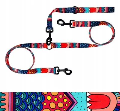 Produktbild von Ukory Doppelleine für 2 Hunde, 1,38 m, 1,5 cm