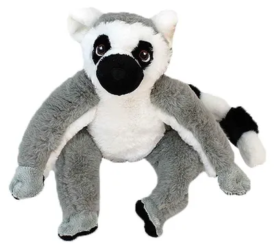 Image de Peluche lémur, reproduction fidèle, environ 29 cm