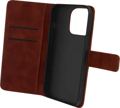 Obrázek produktu pro Avizar, ochranné pouzdro typu "peněženka" s funkcí stojánku pro Apple iPhone 14 Pro, barva hnědá