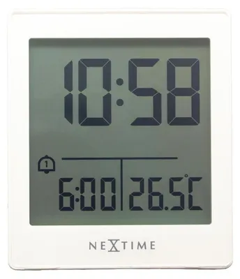 Image de NeXtime - 5250ZW - Réveil - noir - Wake up