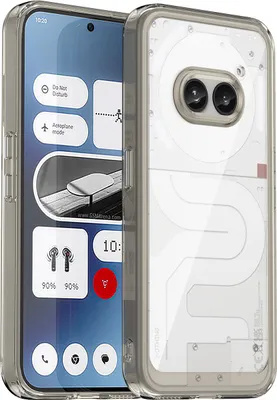 Immagine prodotto di Custodia per Nothing Phone 2A / 2A Plus trasparente, antiurto Custodia protettiva in silicone TPU Grigio
