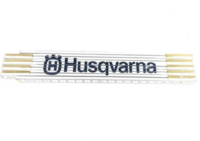 Produktbild von Husqvarna Zollstock Folding ruler Holz Meterstab Gliedermaßstab