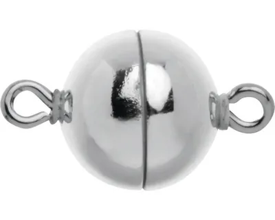 Produktbild von Magnetverschluss silber 10 mm 1 Stück