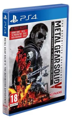 Produktbild von Konami Metal Gear Solid V : The Definitive Experience, PlayStation 4, Multiplayer-Modus, M (Reif), Physische Medien