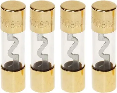 Obrázek produktu pro AGU pojistky 10 ampér (šedé) 4 kusy