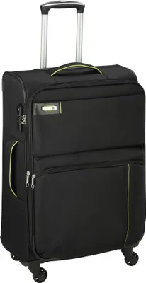 Produktbild von Trolley Leicht mittlerer 67 cm Stoff Rollen Koffer 85 Liter Schwarz Bowatex