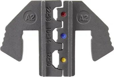 Produktbild von TOOLCRAFT PLE-0A2 Crimp-Einsätze Isolierte Steckverbinder Quetschbereich: 0.5 bis 6 mm² Passend für Marke (Zangen): TOO