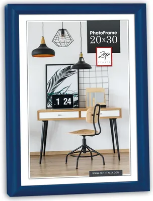 Produktbild von Kunststoffrahmen New Easy 10x15 cm blau